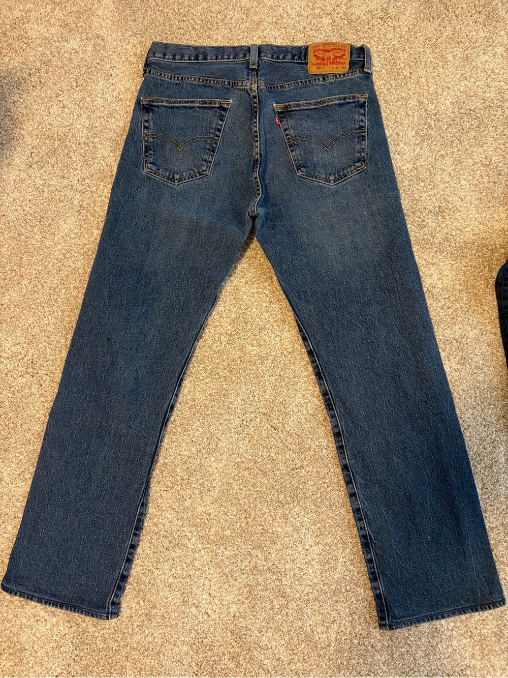 Levi's Men's Dark Blue Straight Jeans